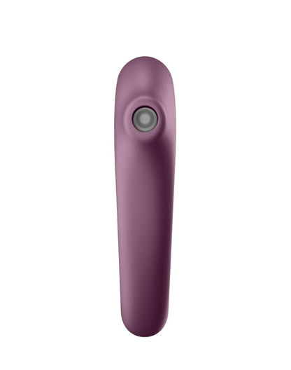 Satisfyer Dual Kiss Luchtdruk + G-Spot Vibrator 2-in-1 met APP control - Paars-Erotiekvoordeel.nl