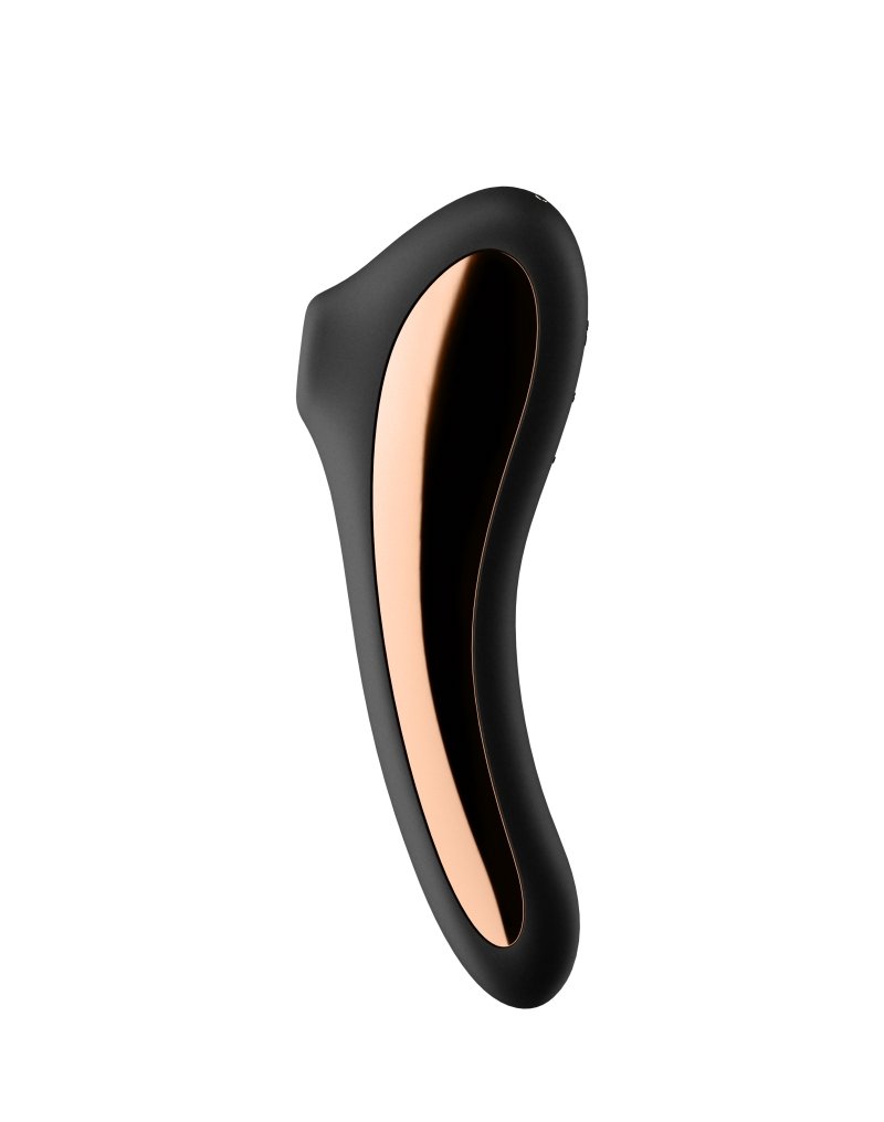 Satisfyer Dual Kiss Luchtdruk + G-Spot Vibrator 2-in-1 met APP control - zwart-Erotiekvoordeel.nl