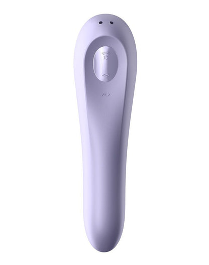 Satisfyer Dual Pleasure Luchtdruk & G-spot Vibrator met bluetooth en APP control - lila- Erotiekvoordeel.nl