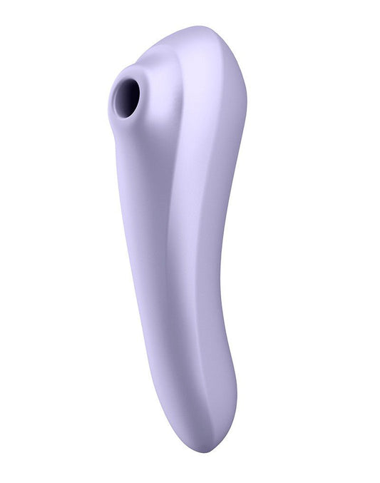 Satisfyer Dual Pleasure Luchtdruk & G-spot Vibrator met bluetooth en APP control - lila- Erotiekvoordeel.nl