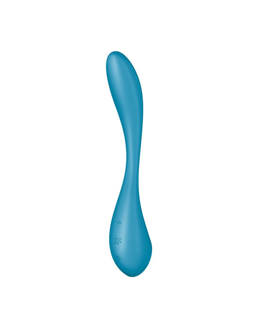 Satisfyer - G-Spot Flex 5+ - Flexibele G-Spot Vibrator (met App Control) - Blauw-Erotiekvoordeel.nl