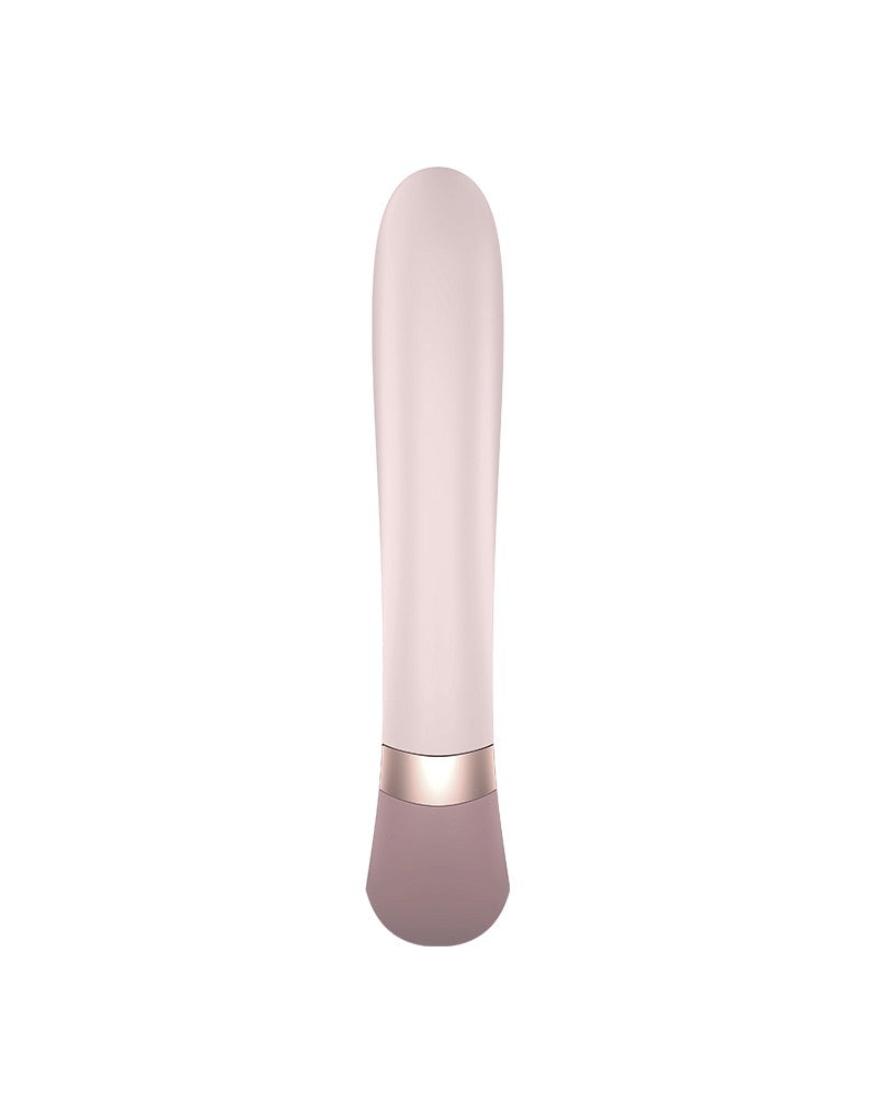 Satisfyer - Heat Wave - Verwarmde Rabbit Vibrator Met App Control - Mauve-Erotiekvoordeel.nl