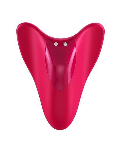 Satisfyer High Fly Vinger Vibrator - rood- Erotiekvoordeel.nl