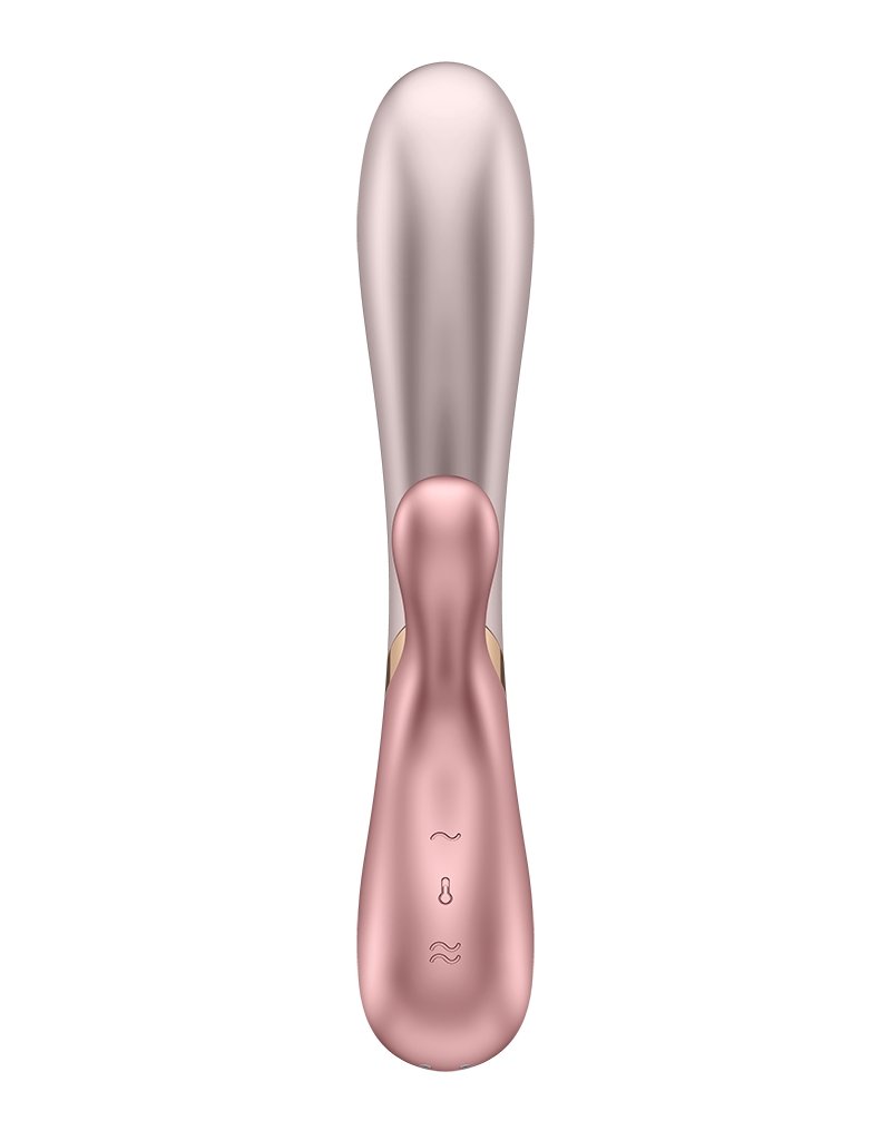 Satisfyer Hot Love Verwarmende Vibrator met APP Control - roze-Erotiekvoordeel.nl