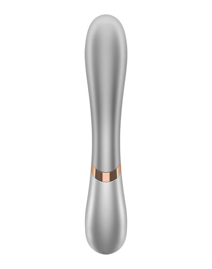 Satisfyer Hot Love Verwarmende Vibrator met APP Control - zilver-Erotiekvoordeel.nl