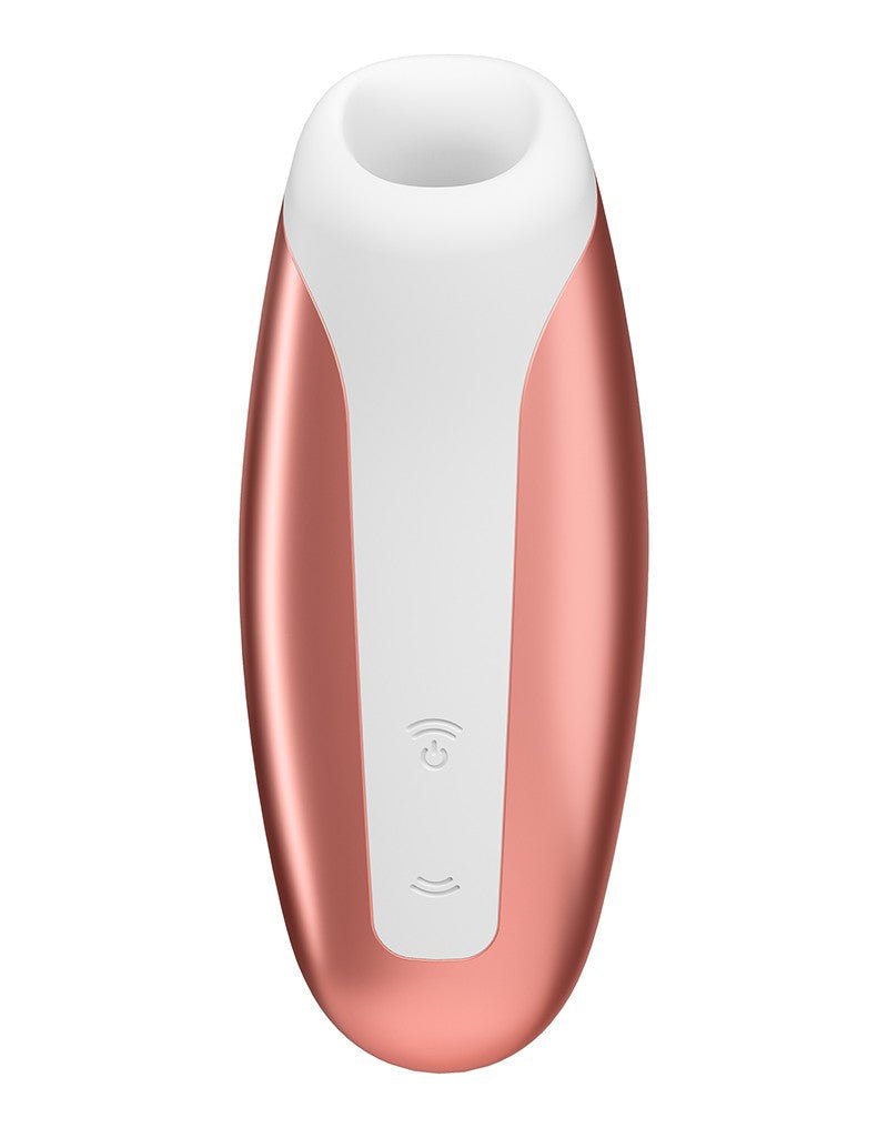 Satisfyer Love Breeze Luchtdruk Vibrator met bluetooth en APP control - copper - Erotiekvoordeel.nl