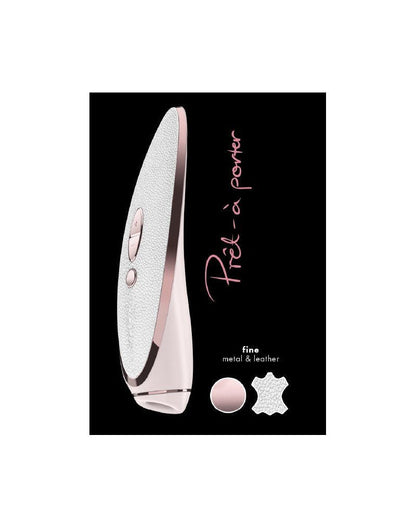 Satisfyer Luxury Luchtdruk Vibrator Pret a Porter - wit/rose goud - Erotiekvoordeel.nl