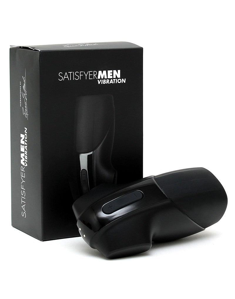 Satisfyer Men Masturbator Vibrerend - zwart - Erotiekvoordeel.nl