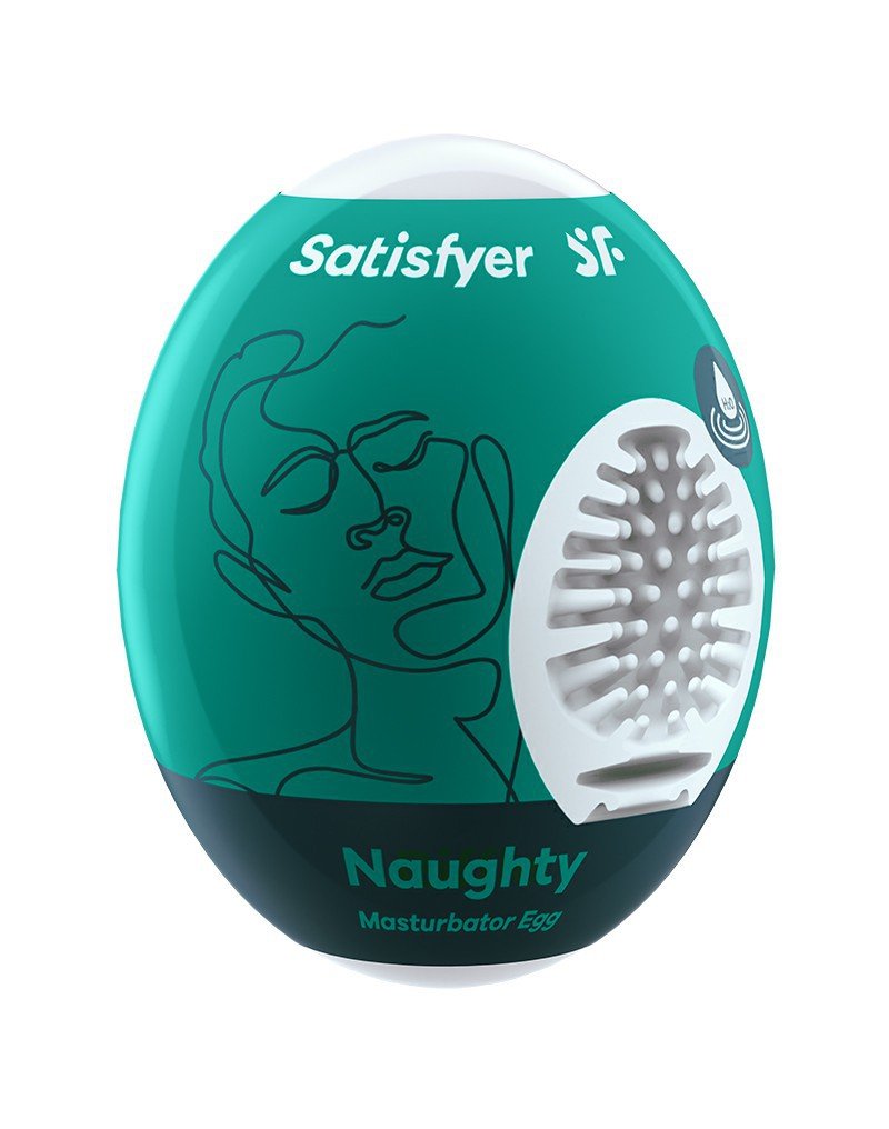 Satisfyer Mini Masturbator NAUGHTY - groen-Erotiekvoordeel.nl