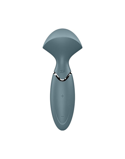 Satisfyer - Mini Wand-er - Wand Vibrator - Grijs-Erotiekvoordeel.nl