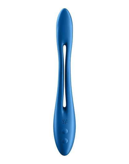 Satisfyer Multifunctionale Buigbare Vibrator ELASTIC GAME - blauw-Erotiekvoordeel.nl