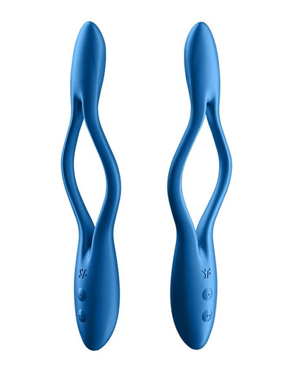 Satisfyer Multifunctionale Buigbare Vibrator ELASTIC GAME - blauw-Erotiekvoordeel.nl