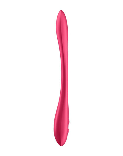 Satisfyer Multifunctionale Buigbare Vibrator ELASTIC GAME - rood-Erotiekvoordeel.nl