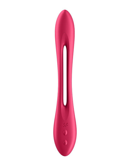 Satisfyer Multifunctionale Buigbare Vibrator ELASTIC GAME - rood-Erotiekvoordeel.nl