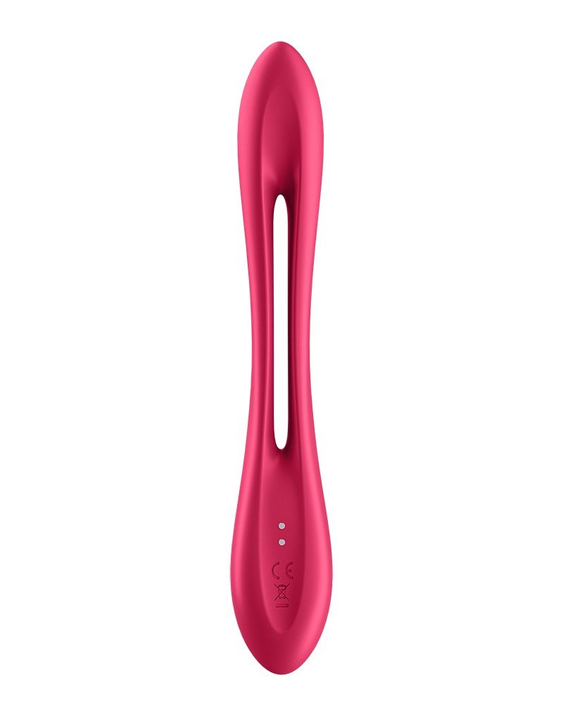 Satisfyer Multifunctionale Buigbare Vibrator ELASTIC GAME - rood-Erotiekvoordeel.nl