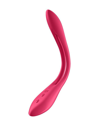 Satisfyer Multifunctionale Buigbare Vibrator ELASTIC GAME - rood-Erotiekvoordeel.nl