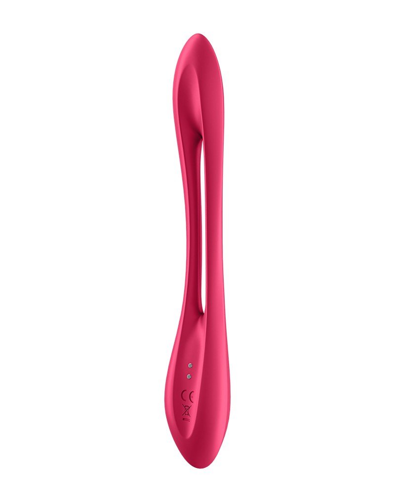 Satisfyer Multifunctionale Buigbare Vibrator ELASTIC GAME - rood-Erotiekvoordeel.nl