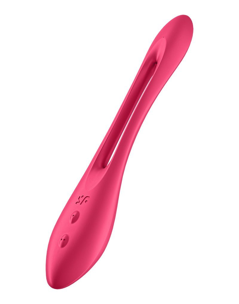 Satisfyer Multifunctionale Buigbare Vibrator ELASTIC GAME - rood-Erotiekvoordeel.nl