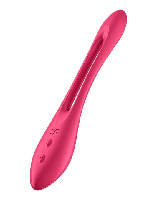 Satisfyer Multifunctionale Buigbare Vibrator ELASTIC GAME - rood-Erotiekvoordeel.nl