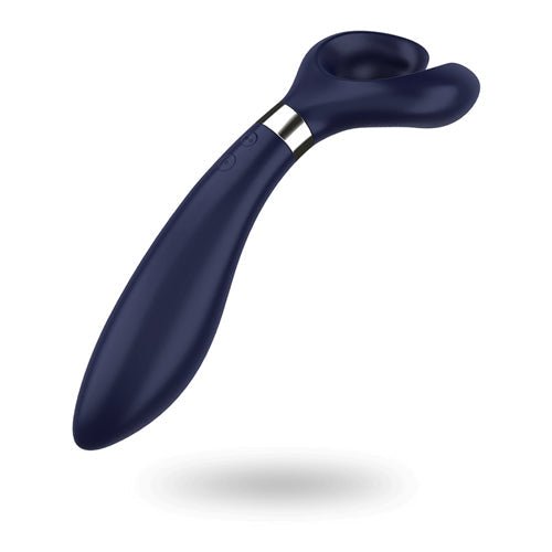 Satisfyer Partner Vibrator Multifun 3 - Blauw - Erotiekvoordeel.nl