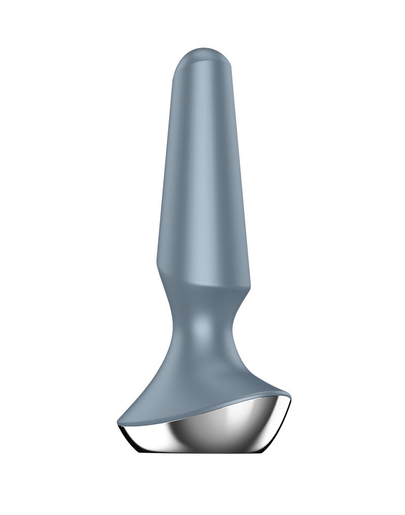 Satisfyer Plug-ilicious 2 Vibrerende Anale Plug met APP control - grijs-Erotiekvoordeel.nl