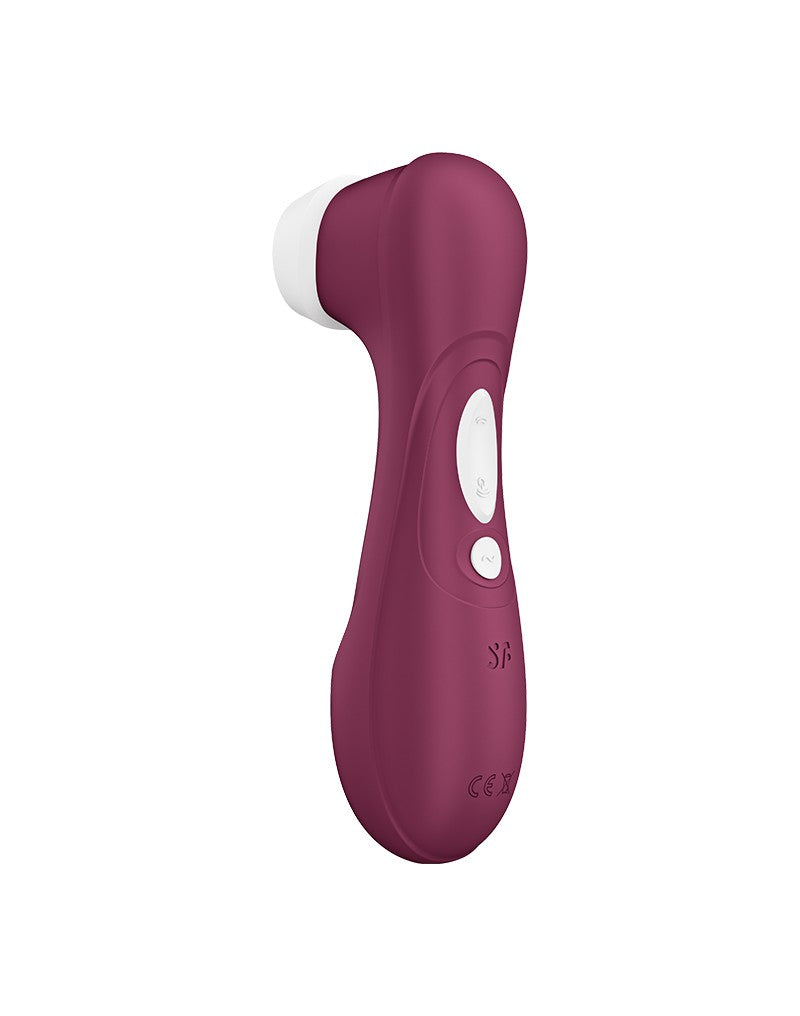 Satisfyer - Pro 2 Generation 3 - Vibromasseur à pression d'air (avec contrôle par application) - Rouge