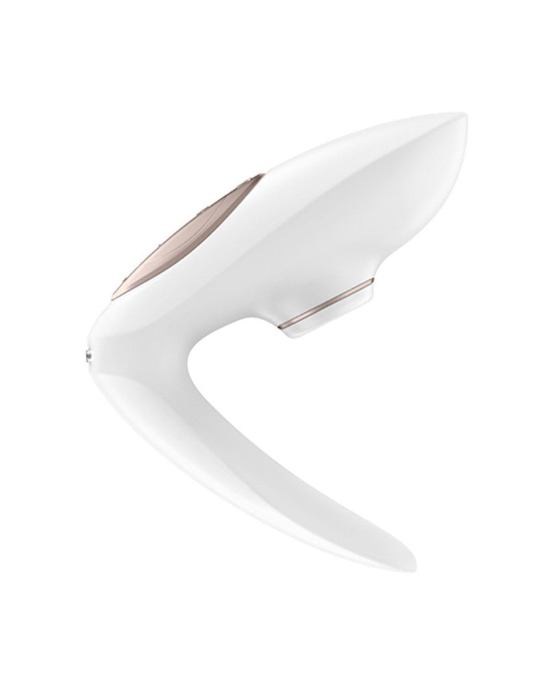 Satisfyer Pro 4 Luchtdruk vibrator Koppels - Wit/Brons - Erotiekvoordeel.nl