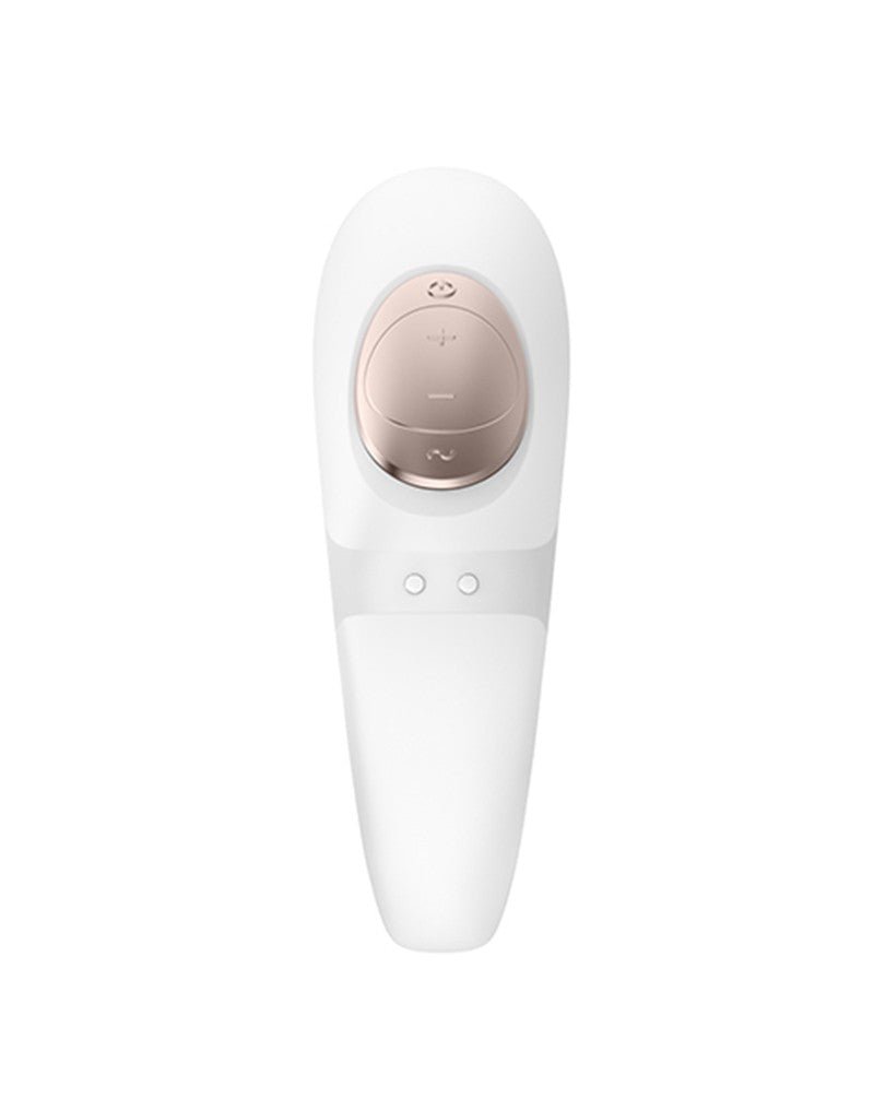 Satisfyer Pro 4 Luchtdruk vibrator Koppels - Wit/Brons - Erotiekvoordeel.nl