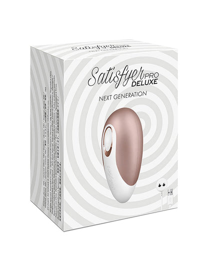 Satisfyer Pro Deluxe Luchtdruk Vibrator - Brons - Erotiekvoordeel.nl