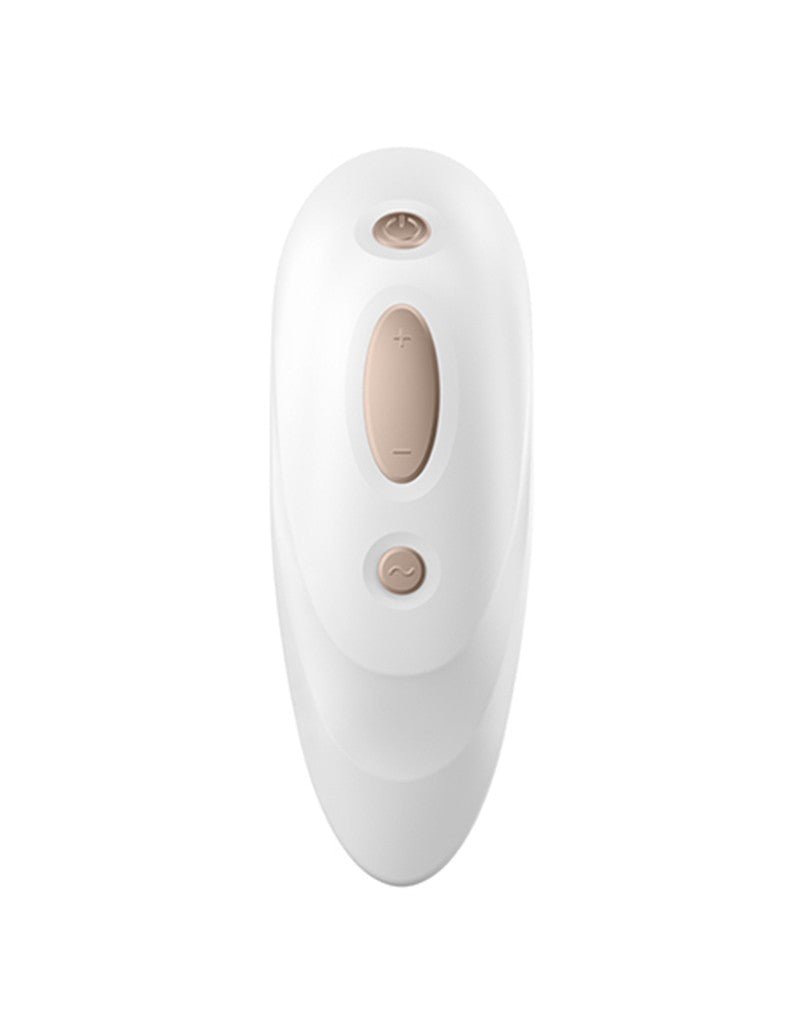 Satisfyer Pro Plus Vibration Luchtdruk Vibrator - Wit - Erotiekvoordeel.nl