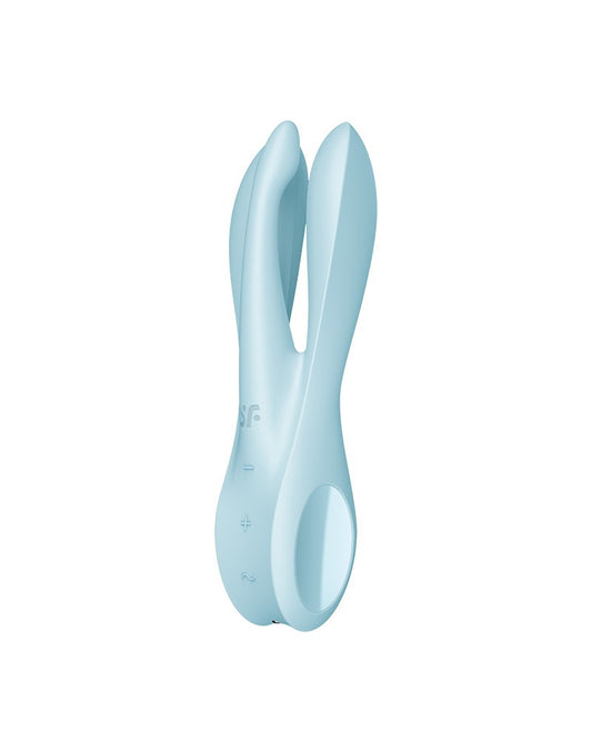 Satisfyer THREESOME 1 Multi Vibrator met 3 voelsprieten - lichtblauw-Erotiekvoordeel.nl