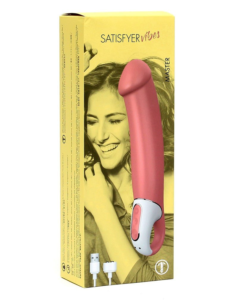 Satisfyer Vibrator Master Vibrator - Naturel - Erotiekvoordeel.nl