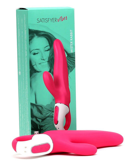 Satisfyer Vibrator Mr. Rabbit - roze - Erotiekvoordeel.nl