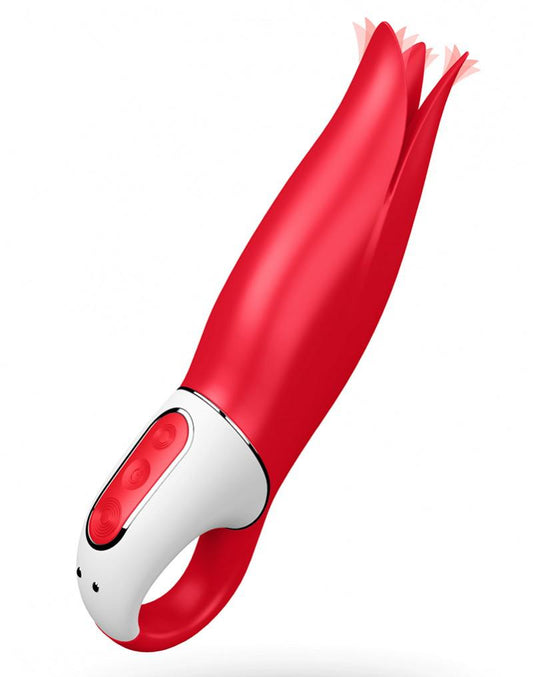 Satisfyer Vibrator Power Flower Vibrator - Rood - Erotiekvoordeel.nl