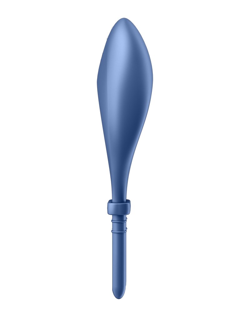 Satisfyer Vibrerende Cockring BULLSEYE met APP control - blauw-Erotiekvoordeel.nl