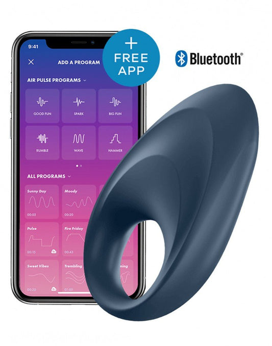 Satisfyer Vibrerende Cockring Mighty One met bluetooth en app control - Erotiekvoordeel.nl