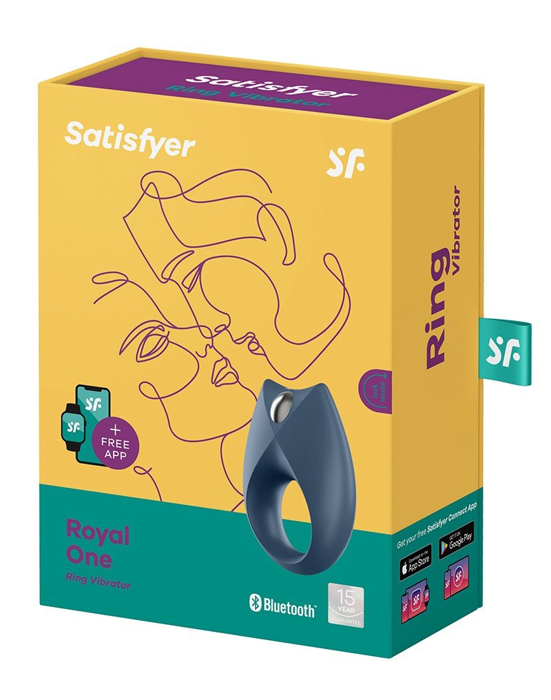 Satisfyer Vibrerende Cockring Royal One met bluetooth en app control - Erotiekvoordeel.nl