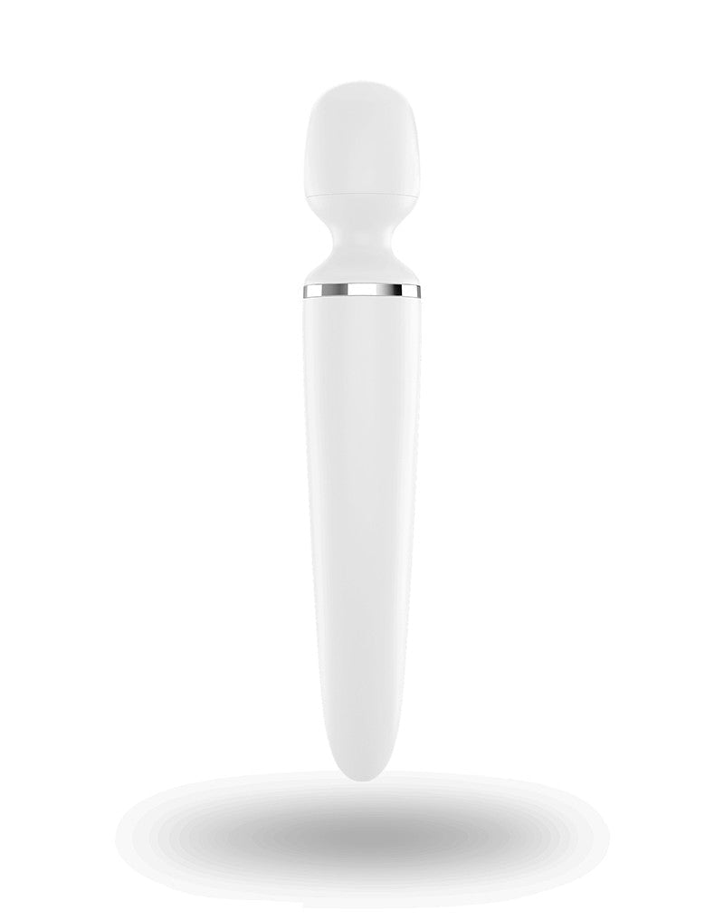 Satisfyer Wand Vibrator Wand-er Woman - wit - Erotiekvoordeel.nl