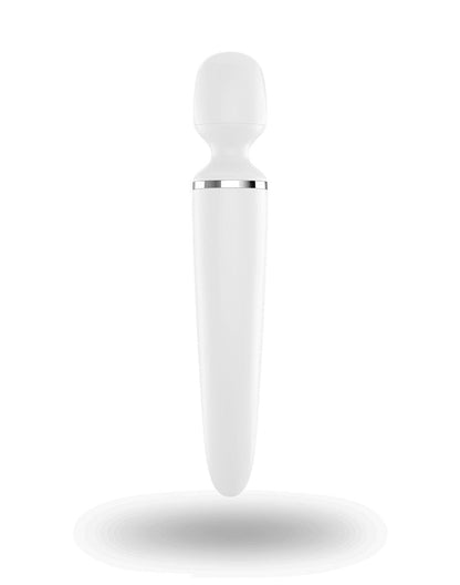 Satisfyer Wand Vibrator Wand-er Woman - wit - Erotiekvoordeel.nl