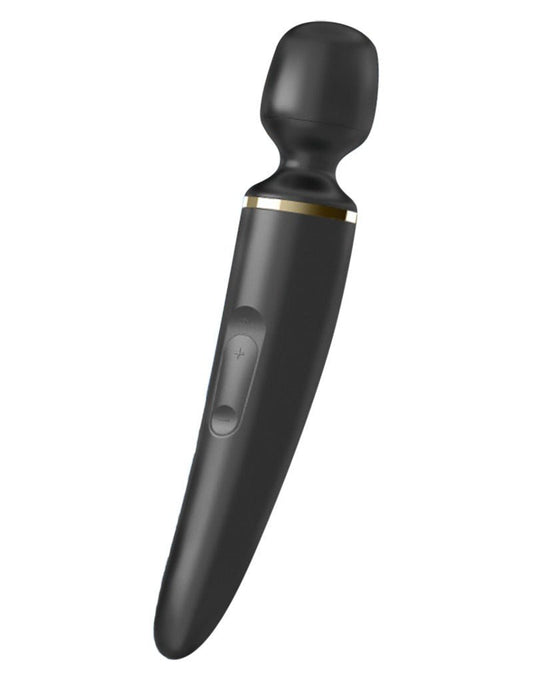 Satisfyer Wand Vibrator Wand-er Woman - zwart - Erotiekvoordeel.nl