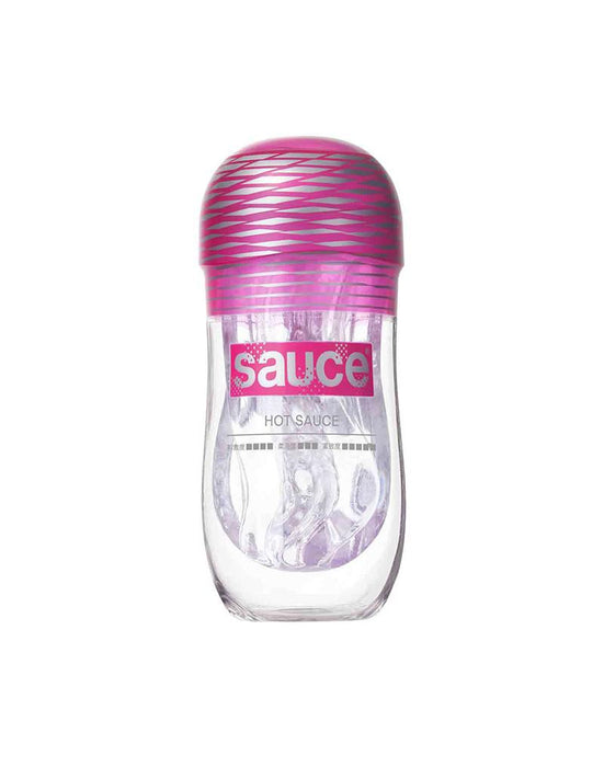 Sauce - Hot Sauce - Masturbator Cup - Herbruikbaar - Transparant-Erotiekvoordeel.nl