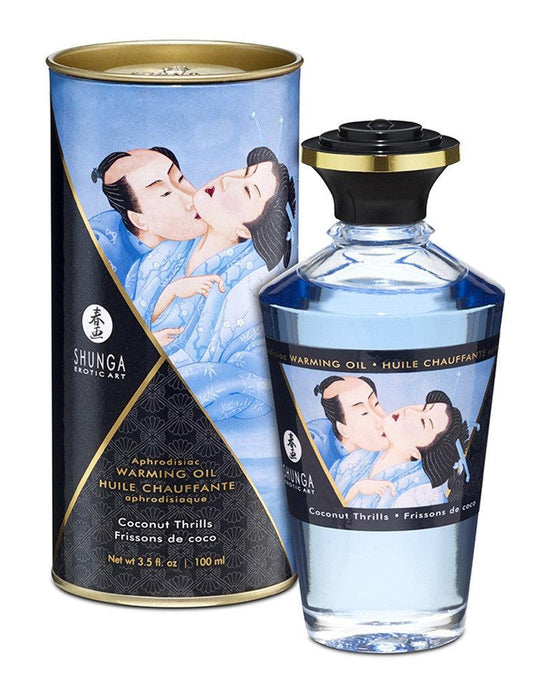 Shunga Aphrodisiac Warming Oil Coconut - Erotiekvoordeel.nl