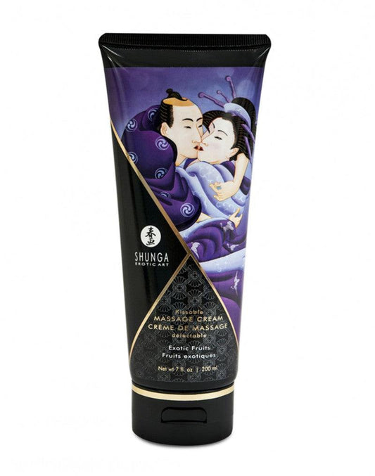 Shunga Kissable Massage Cream Exotic Fruit - Erotiekvoordeel.nl