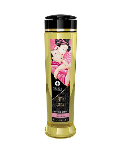 Shunga Massageolie Aphrodisia Rose - 240 ml - Erotiekvoordeel.nl