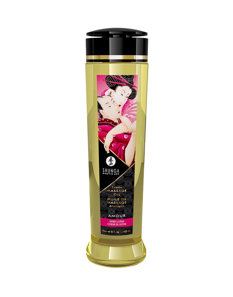 Shunga Massageolie Love of Lotus - 240 ml - Erotiekvoordeel.nl