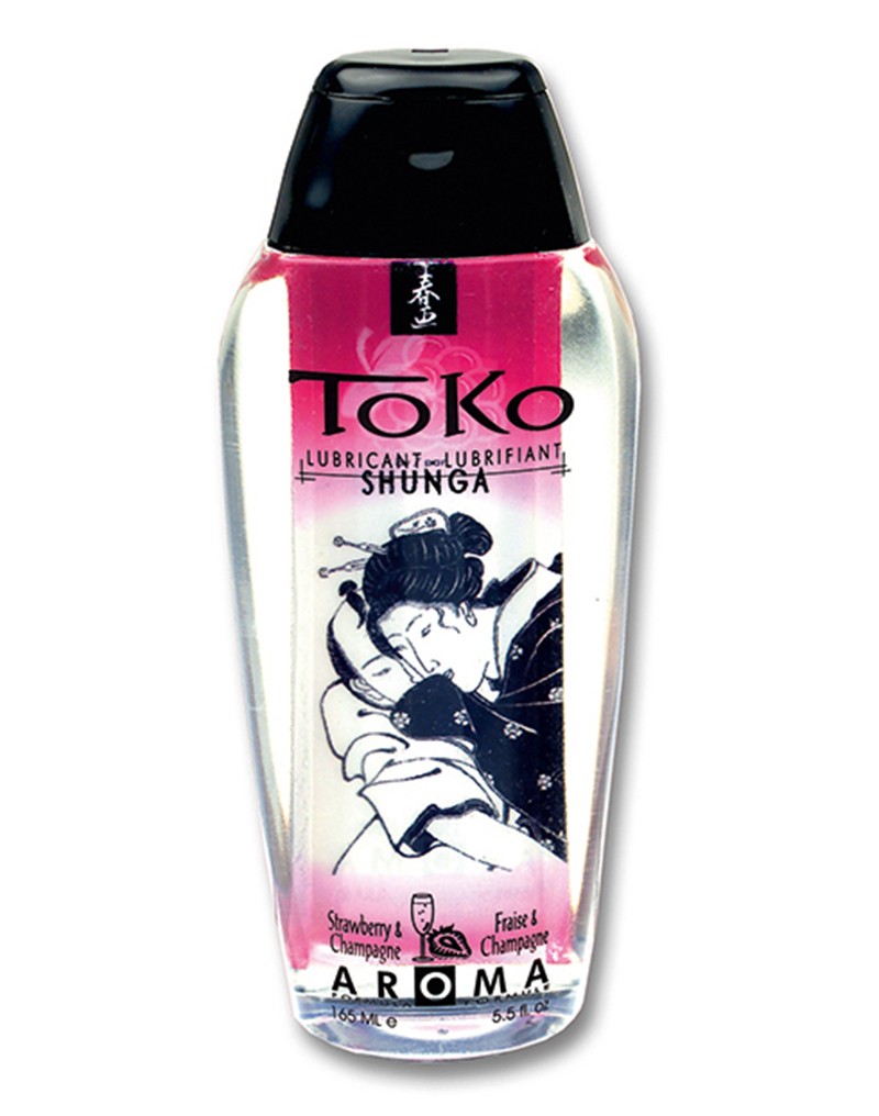 Shunga - Toko Aroma -Glijmiddel Op Waterbasis Met Smaakje - Strawberry Wine-Erotiekvoordeel.nl