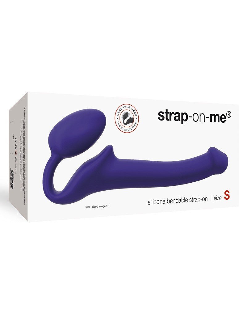 Strap-On-Me Strapless Voorbinddildo - paars - Erotiekvoordeel.nl