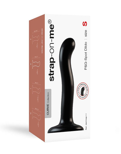 Strap-on-Me G-spot en P-spot Dildo - zwart - Erotiekvoordeel.nl