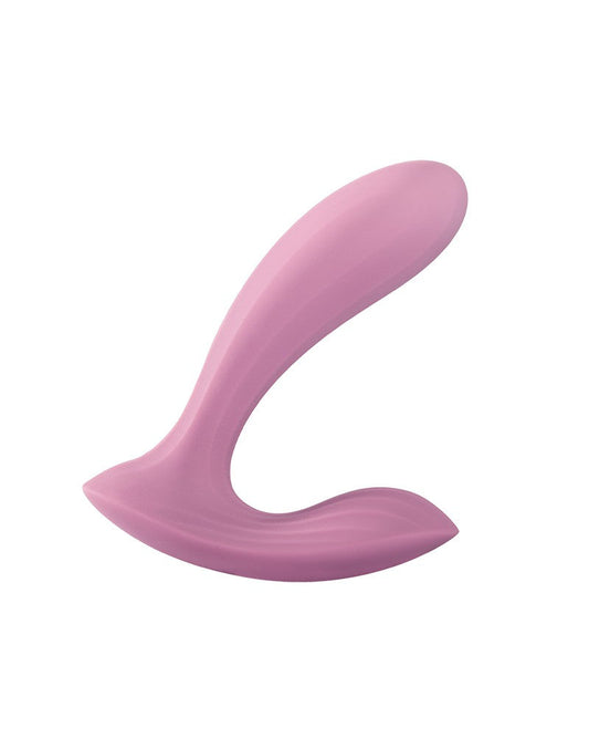 Svakom Erica - Draagbare Vibrator Met App Control - Twee Motoren - Lichtroze-Erotiekvoordeel.nl