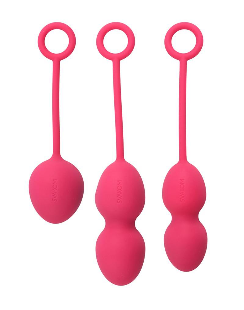 Svakom Nova Kegel Balls - roze - Erotiekvoordeel.nl